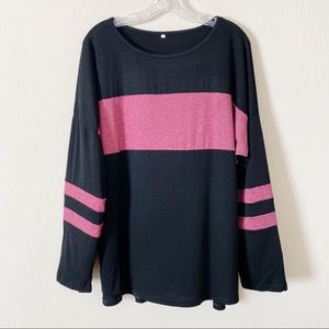 Sale! 3/$15 New Long Sleeve Colorblock Tee